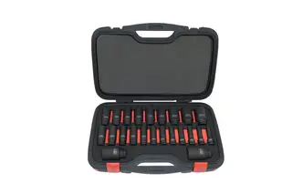 KRAFTTOPSET 23DL 1/2" Kraftpipesett 1/2" - 23 deler lange