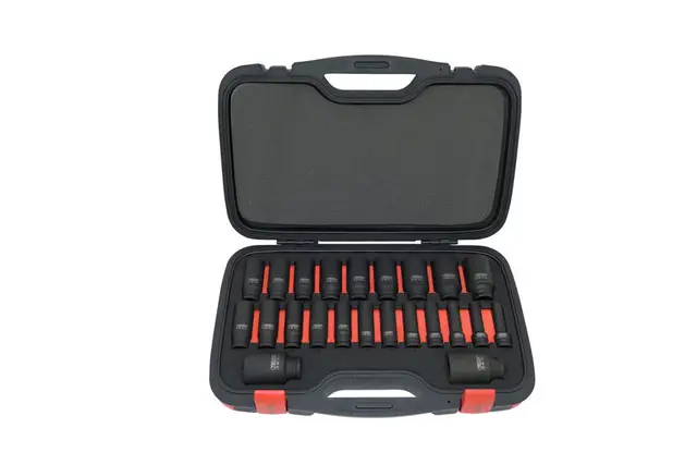 KRAFTTOPSET 23DL 1/2" Kraftpipesett 1/2" - 23 deler lange 