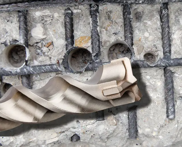 MUR BORR 6 MM Hammerbor - SDS Plus, 6 × 310 mm, 3-Skær 