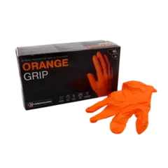 Hydroscand Nitrilhanske Orange Grip 100