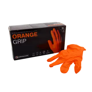 Hydroscand Nitrilhanske Orange Grip 100 