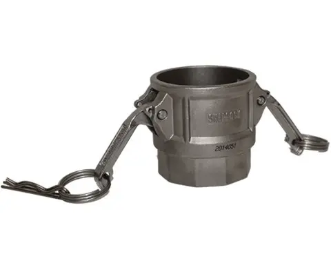 2" Camlock D syref.m/pakning på gjengene 
