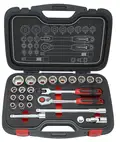 PIPNØKKELSETT 1/2 10-32 TECOS Pipenøkkelsett T2024 - 1/2", 24dl