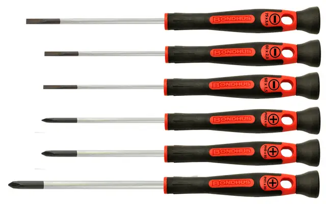 SKRUTREKKER SETT Skrutrekkersett 6dl Rette/PH/PZ 