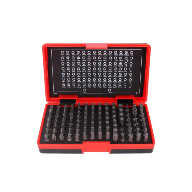 T-B100 PURE BITSSETT 100BIT T-B100 pure Bitsset, 100 deler 