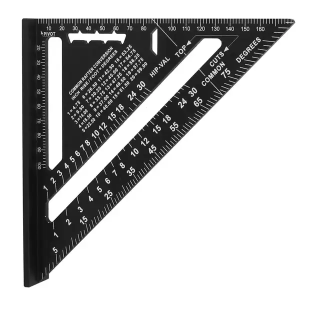 TØMMERVINKEL 180MM Tømmermannsvinkel Alu 180 mm 