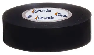 ELTAPE GRUNDA IEC-MERKET SVART 19MMX20M Eltape Grunda