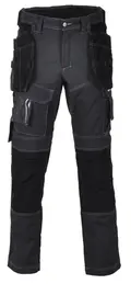 Håndverksbukse BS Drevsjø HiVis kl.1 sva str c54