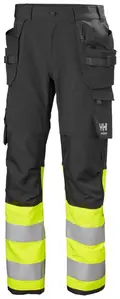 Håndverksbukse HH Alna 4X HiVis kl.1 kok str 54