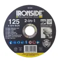 KAPPESKIVE F41  Ø125X1.0X22MM IRONSIDE Ø125X1.0X22MM 201349
