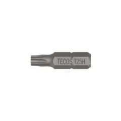 BITS TX 25 Torx Bits med hull - TXT25 × 25 mm - 3 p