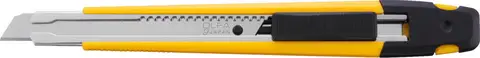 A1 Brytebladkniv 9mm m/skyvelås + 2 AB b