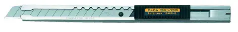 KNIV OLFA SVR2 SVR-2 Brytebladkniv 9 mm rustfri
